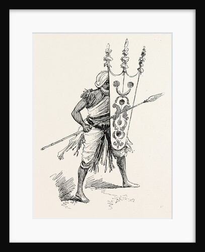 The Military Disaster in Manipore on the Southern Frontier of Assam British Indian Empire: A Manipore Warrior Fighting. by Anonymous