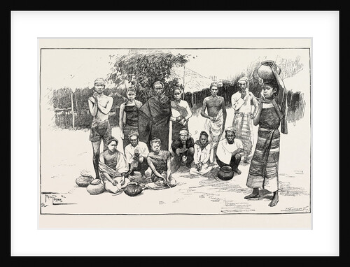 Types of Manipuris Manipur Eastern Frontier of India by Anonymous