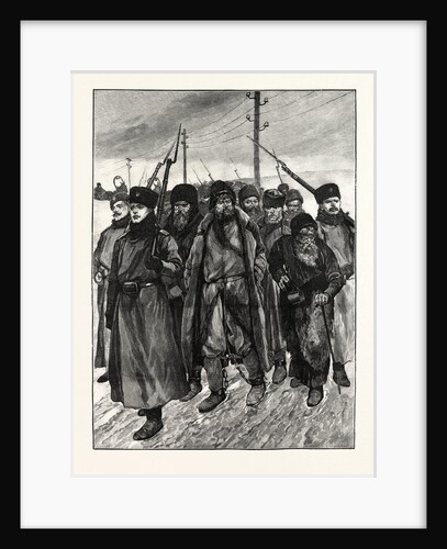 Siberia: Criminal Prisoners on the March by Anonymous