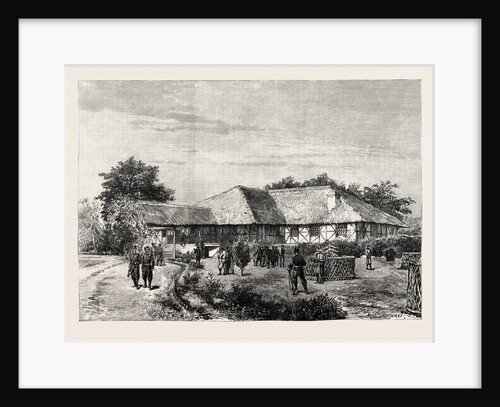 The British Residency at Manipur Defended by the Goorkhas on March 24 by Anonymous