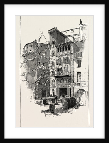An Old House in Grasse France by Anonymous