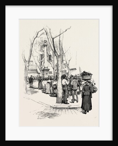 A Bit of the Marketplace Grasse France by Anonymous