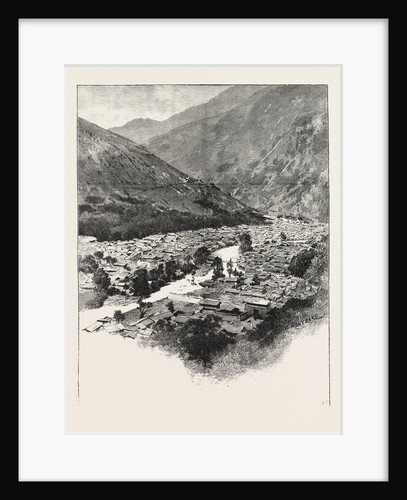 Ta-Chien-Lu a Mountain Village Altitude 8400 Feet. by Anonymous