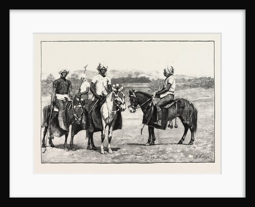 Manipuri Polo-Players and Ponies. by Anonymous