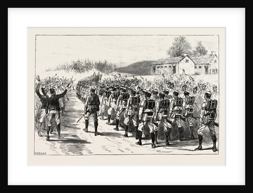 The Start of the Manipur Expedition from Shillong Assam Frontier. by Anonymous