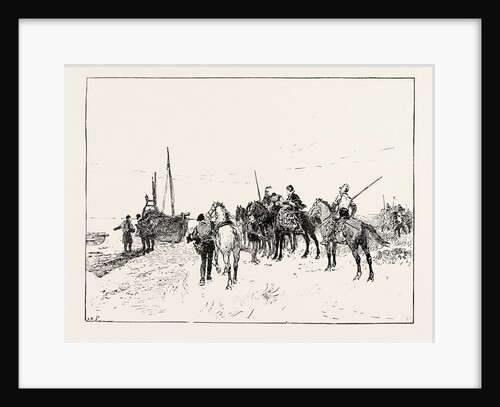 After Langside: Queen Mary's Farewell to Scotland. A.C. Gow R.A. by Anonymous