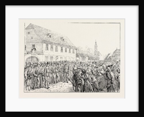 Labour Riots in Hungary: Outside the Townhall at Békéscsaba by Anonymous