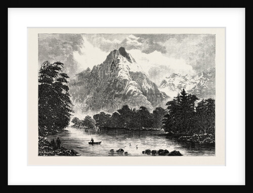 The Barren Peaks Milford Sound New Zealand by Anonymous