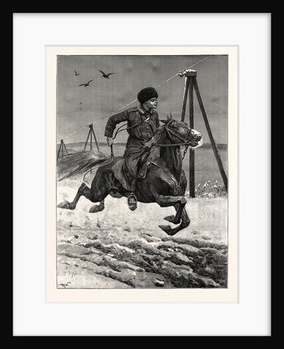 A Siberian Cossack. by Anonymous