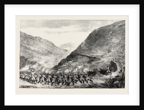 The First Brush with Manipuris: Frontier Police Under Captain Macintyre Attacking the Mao Stockade by Anonymous