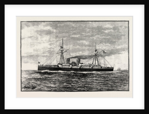 The Chilian Cruiser Esmeralda by Anonymous