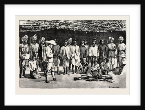 Manipur Prisoners Captured at Palel. by Anonymous