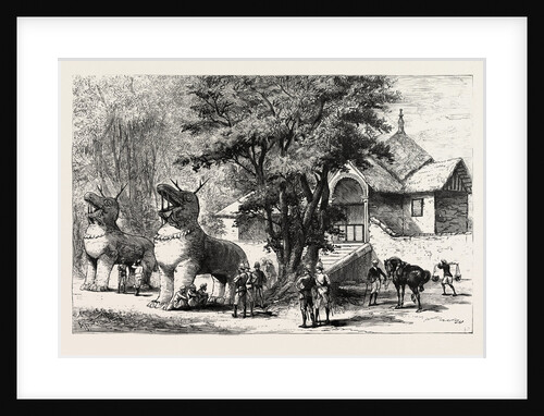 The Manipur Massacres: Palace Enclosure at Manipur Where Mr. Quinton and Other Englishmen Were Killed. by Anonymous