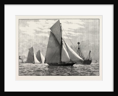 Royal Thames Yacht Club Match: Rounding the Mouse Lightship by Anonymous