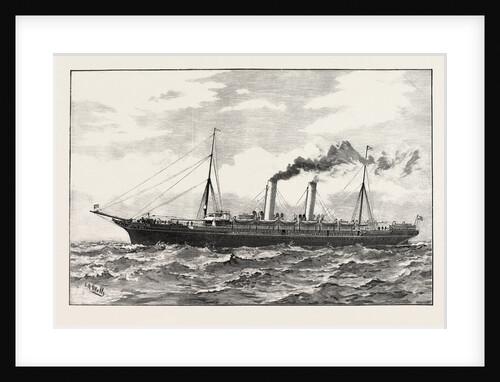The New Steamer Scot Union Steamship Company South African Royal Mail Service by Anonymous