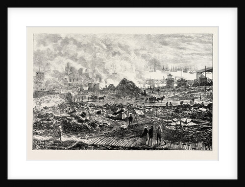 The Civil War in Chile: Iquique after the Bombardment by Anonymous