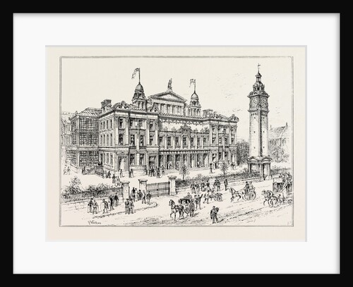 Completed Buildings of the People's Palace Mile End Road East London UK by Anonymous