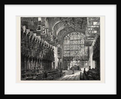 The Choir, St. George's Chapel, Windsor by Anonymous