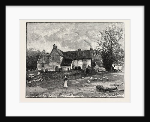 Deepdale Church and Old Guest House, from the North. by Anonymous