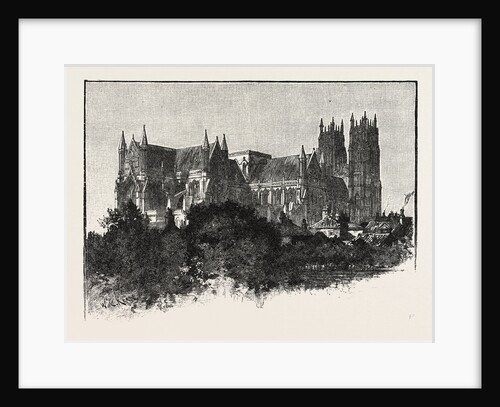 Beverley Minster, from the North-East. by Anonymous