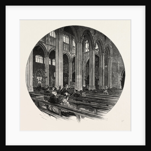 The Nave Cirencester Church UK by Anonymous