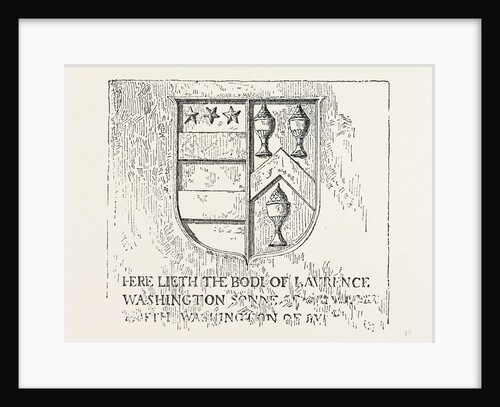 Slab on the Washington Tomb by Anonymous