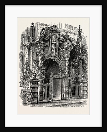 Porch of St. Mary's, Oxford by Anonymous