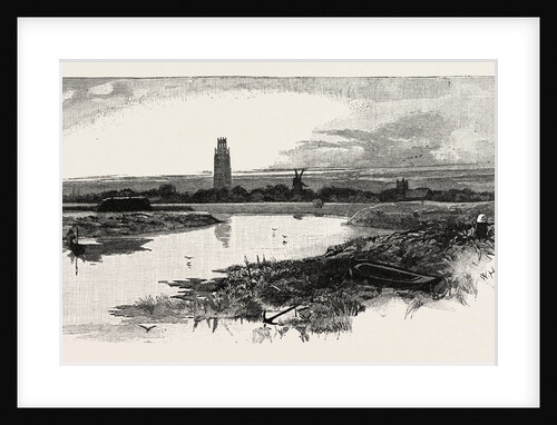 Distant View of Boston Stump by Anonymous