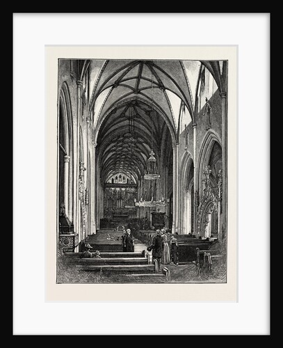 Ottery St. Mary, the Nave, Looking East by Anonymous