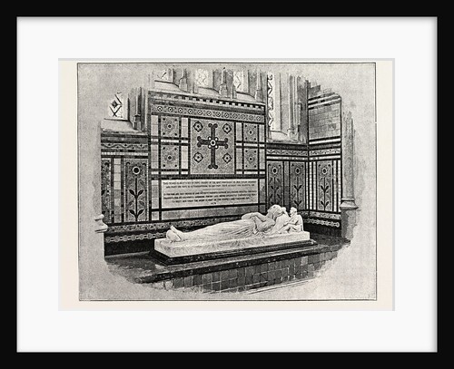 Ottery St. Mary, from the South West, Monument to Lady Coleridge by Anonymous