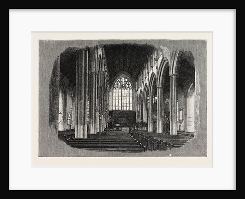 St. Peter's Mancroft: The Nave, Looking East by Anonymous