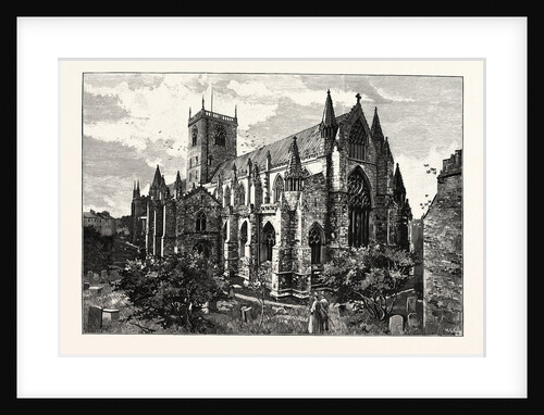 Selby Abbey, from the South East by Anonymous