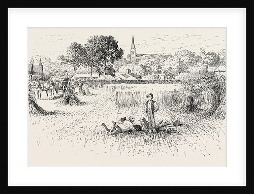 Distant View of Brixworth Church by Anonymous