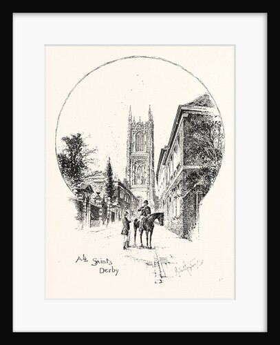 Derby, All Saints', the Tower by Anonymous