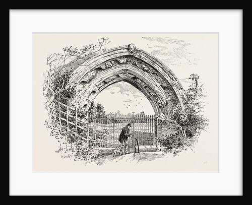 Derby, Ruined Arch Leading to Vestibule of the Chapter-House by Anonymous