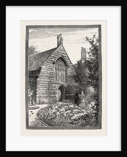 Bede-House, with Rectory Chimney. by Anonymous