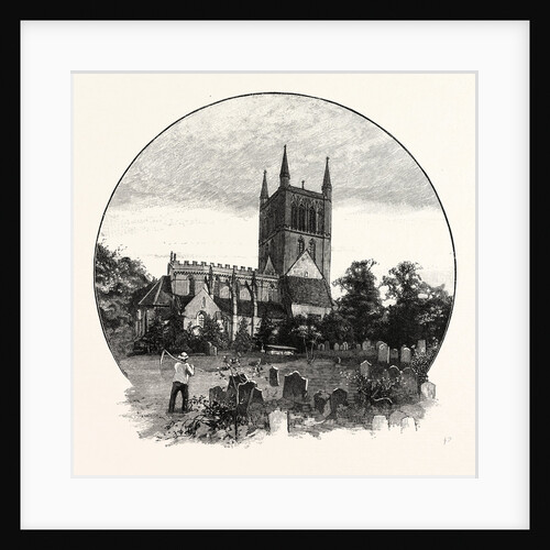 Pershore Church, from the North East by Anonymous