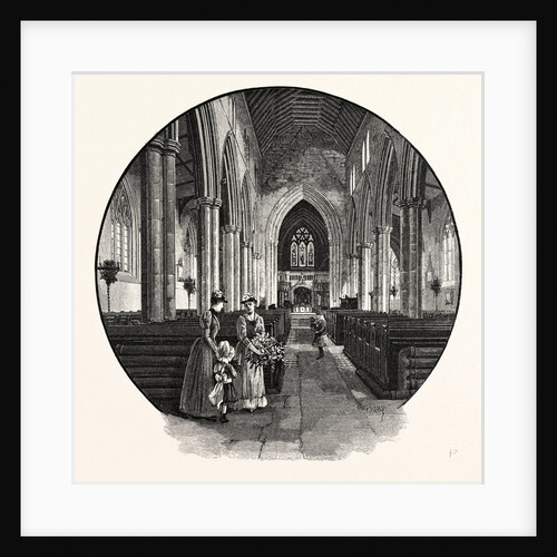 Howden Church, the Interior, Looking East by Anonymous