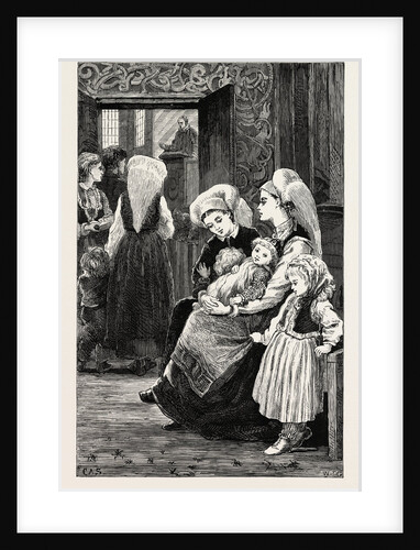 A Norwegian Church Porch by Anonymous