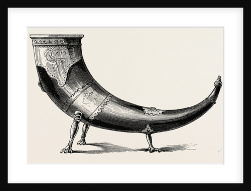 An Ancient Drinking Horn by Anonymous