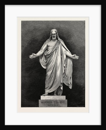 Thorwaldsen's Statue of the Saviour by Anonymous