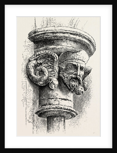Old Norse Capital, the Screen, Trondhjem Cathedral by Anonymous