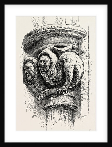 Old Norse Capital, the Octagon, Trondhjem Cathedral by Anonymous