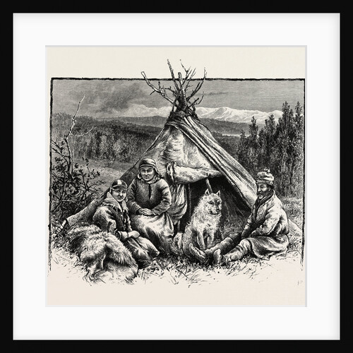 Lapps in Tromsödal by Anonymous