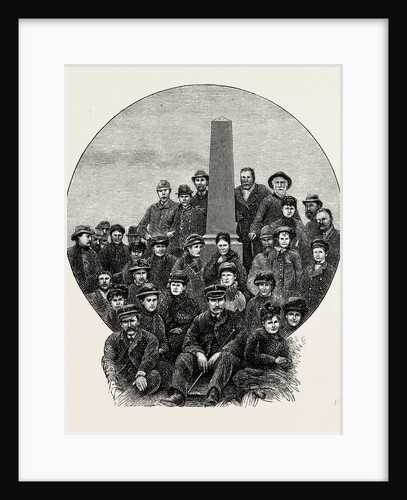 Part of a Group Taken at Midnight, June 25th, 1884 by Anonymous