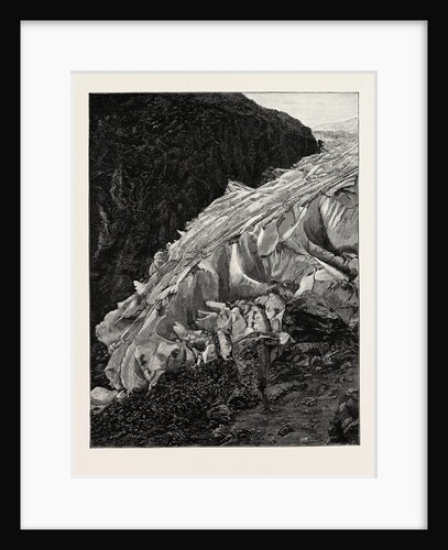 The Buarbae Glacier by Anonymous