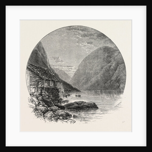 Gudvangen and the Naerö Fjord by Anonymous