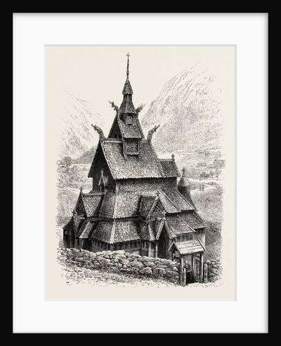 Borgund Church by Anonymous