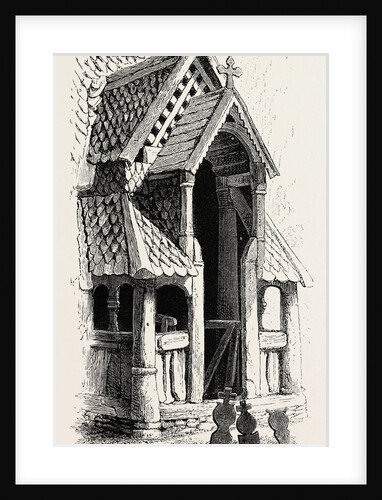 North Porch, Borgund Church by Anonymous