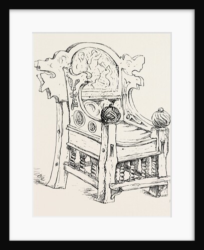 An Old Chair in Hitterdal Church by Anonymous